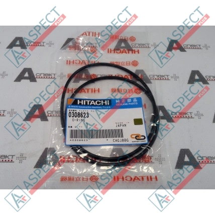 Кольцо уплотнительное O-Ring Hitachi (0308623) 218HSL, CX500, CX550 Оригинал