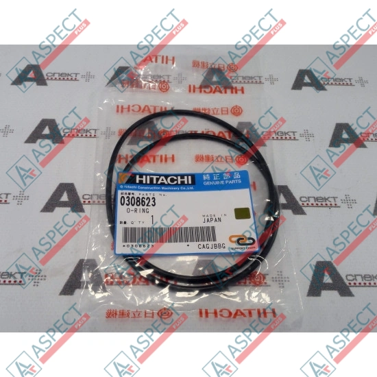 Кольцо уплотнительное O-Ring Hitachi (0308623) 218HSL, CX500, CX550 Оригинал