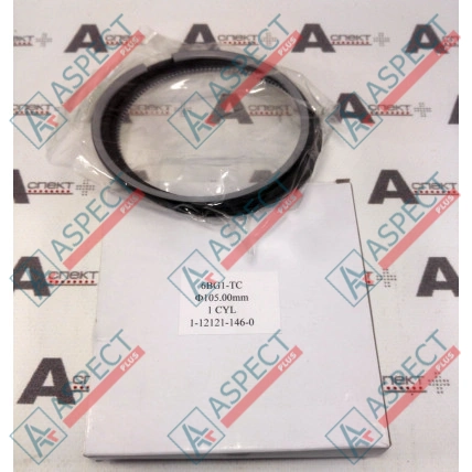 Anneau de piston STD Isuzu (1121211460) 6BG1, 4BG1 Hitachi, JCB AFM