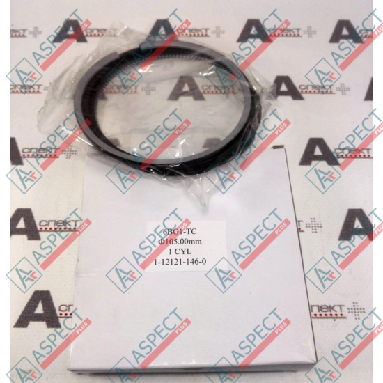 Piston ring STD Isuzu (1121211460) 6BG1, 4BG1 Hitachi, JCB AFM