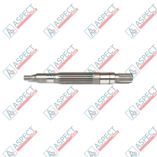 Вал гидронасоса L=315.5 mm, 14T/10T Kawasaki K7SP36 SKS