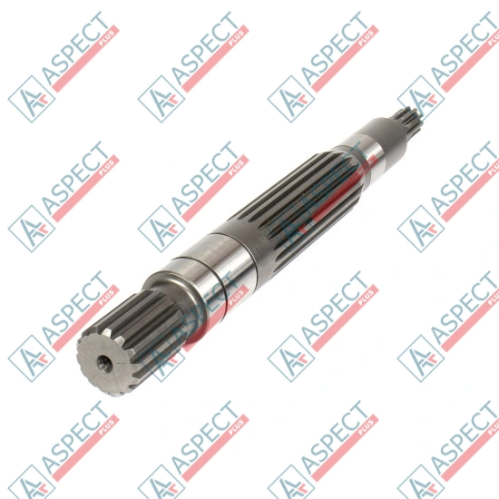 Вал гидронасоса L=315.5 mm, 14T/10T Kawasaki K7SP36 SKS