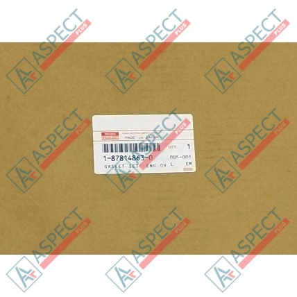 Jeu de joints de moteur Isuzu (1878148630) 6HK1 Hitachi, JCB Pièce OE