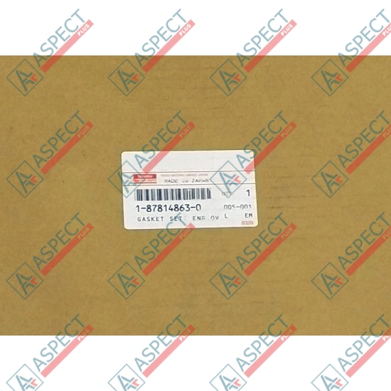 Engine gasket Set Isuzu (1878148630) 6HK1 Hitachi, JCB Genuine