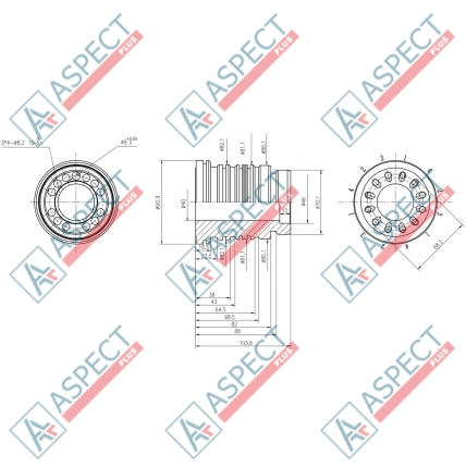 Розподільник 2 speed Bosch Rexroth MCR03 AFM