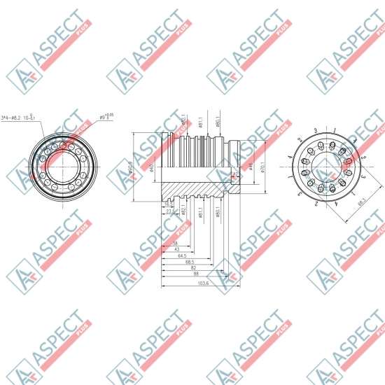 Distributor 2 speed Bosch Rexroth MCR03 AFM