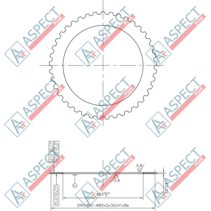 Диск роздільний Bosch Rexroth MCR03, MCR5 AFM
