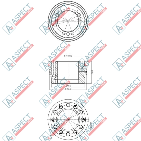 Distributor 1 speed Bosch Rexroth MCR05 AFM
