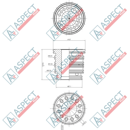 Розподільник 2 speed Bosch Rexroth MCR05 AFM