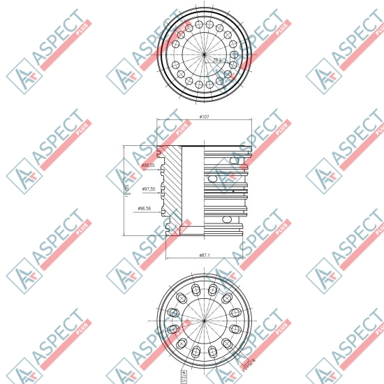 Distributor 2 speed Bosch Rexroth MCR05 AFM
