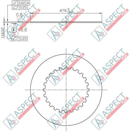 Диск фрикційний Bosch Rexroth MCR05 AFM