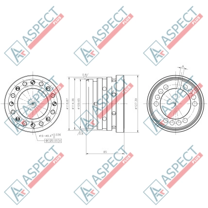 Розподільник 1 speed Bosch Rexroth MCR10 AFM