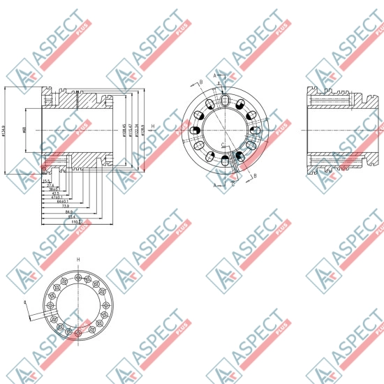 Distributor 2 speed Bosch Rexroth MCR10 AFM