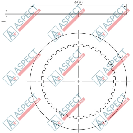 Диск фрикційний Bosch Rexroth MCR10 AFM
