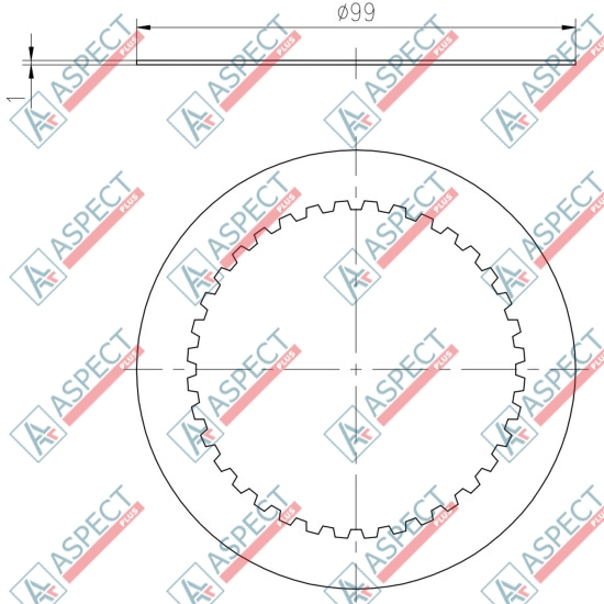 Friction Plate Bosch Rexroth MCR10 AFM