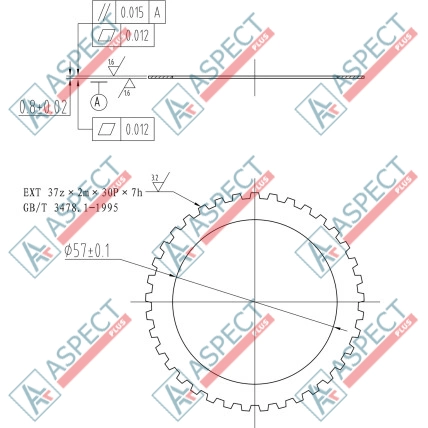 Диск роздільний Poclain Hydraulic MSE02, MS02 AFM