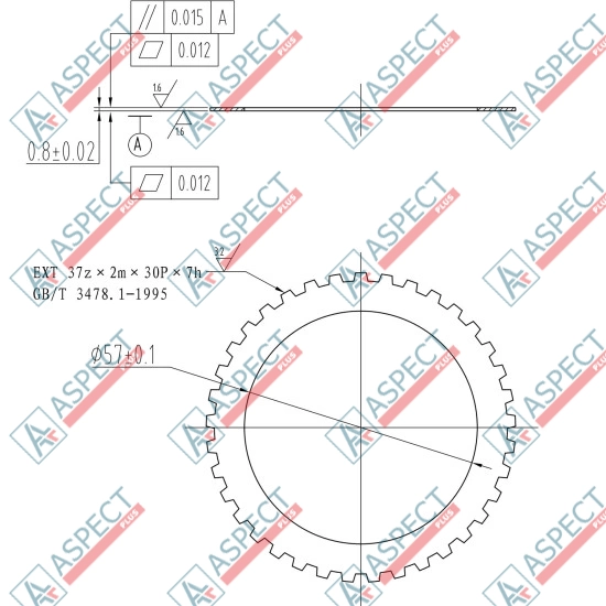 Диск разделительный Poclain Hydraulic MSE02, MS02 AFM