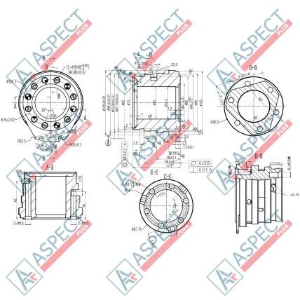 Розподільник 2 speed Poclain Hydraulic MSE05, MS05 AFM