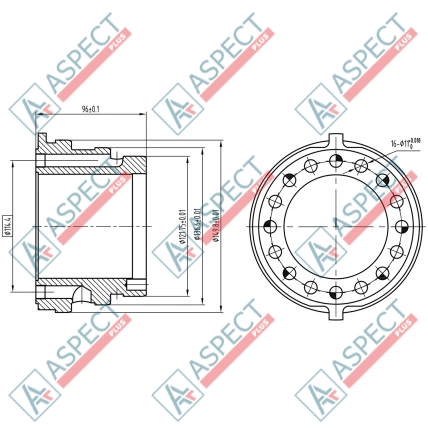 Distribuitor 1 speed Poclain Hydraulic MSE18, MS18 AFM