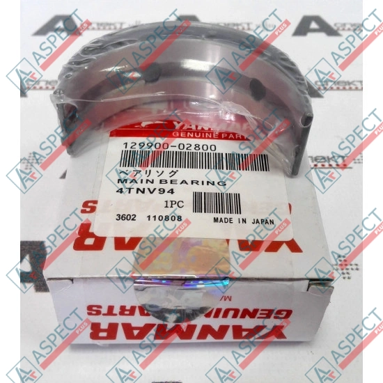 Crankshaft Bearing STD Yanmar (729900-02800) 4TNE92, 4TNE94, 4TNE98 AFM