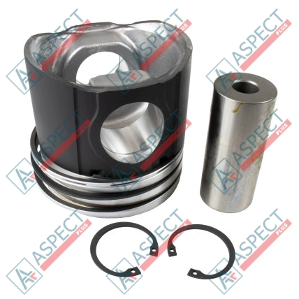 Piston Kit (piston, pin, ring, snap ring) New Holland (38007275) OEM