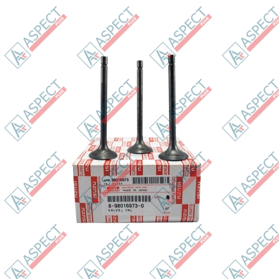 Inlet Valve Isuzu (8980169730) 4JJ1 Hitachi, JCB Genuine