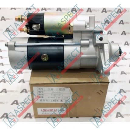 Starter Isuzu (8981412061) 6HK1 Hitachi, JCB AFM