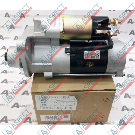 Стартер Isuzu (8981412061) 6HK1 Hitachi, JCB AFM