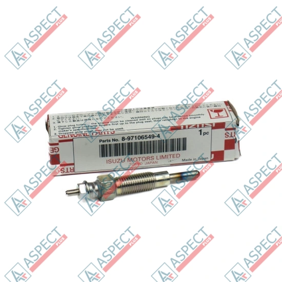 Glow Plug Isuzu (8971065494) 3LB1, 3LD1, 4LB1 Hitachi, JCB Genuine