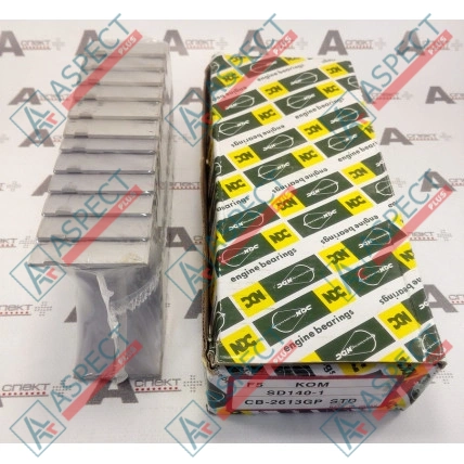 Connecting Rod Bearing Set Komatsu (6210-32-3040) 6D140 Genuine