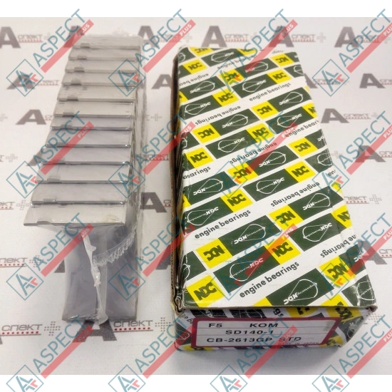 Connecting Rod Bearing Set Komatsu (6210-32-3040) 6D140 Genuine