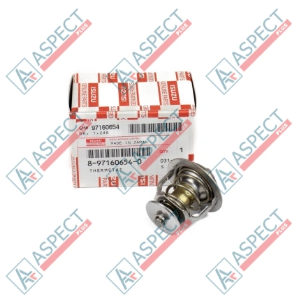 Thermostat Isuzu (8971606540) 3LB1, 3LD1, 3KA1 Hitachi, JCB Genuine