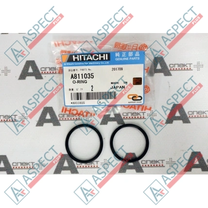 Кольцо уплотнительное O-Ring Hitachi (A811035) EX series, ZX series Оригинал