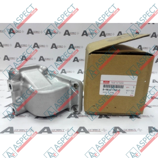 Коллектор клапана ЕГР Isuzu (8981217690) 4HK1 Hitachi, JCB Оригинал