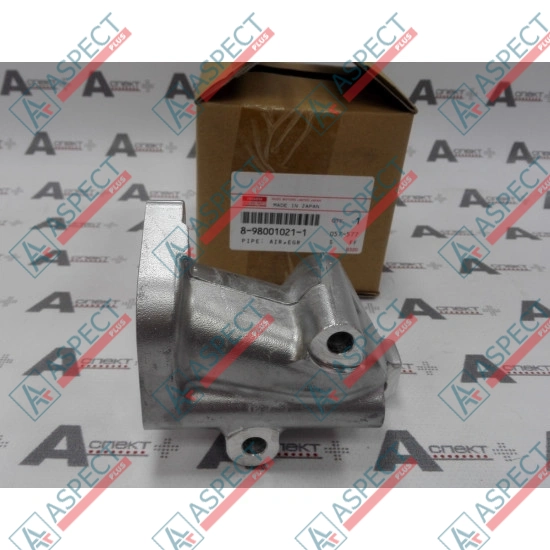 EGR Pipe Isuzu (8980010211) 4HK1 Hitachi, JCB Genuine