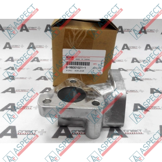 EGR Pipe Isuzu (8980010211) 4HK1 Hitachi, JCB Genuine