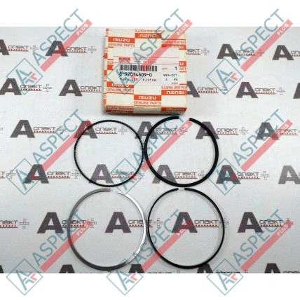 Piston ring STD Isuzu (8970346090) 3LB1, 4LB1, 4LC1 Hitachi, JCB Genuine