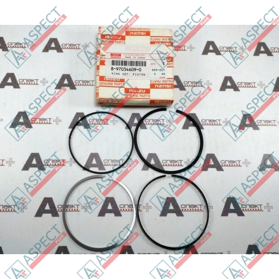 Piston ring STD Isuzu (8970346090) 3LB1, 4LB1, 4LC1 Hitachi, JCB Genuine