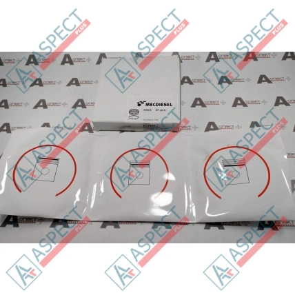 Anneau de piston STD Iveco (812844) F4CE, N67, F4GE Pièce OE