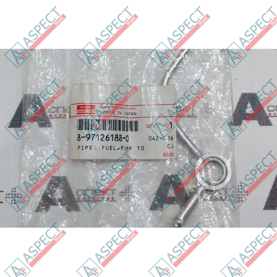 Трубка обратки форсунок Isuzu (8971261880) 4LE1 Hitachi, JCB Оригинал