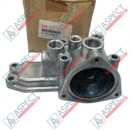 Boîtier de thermostat Isuzu (5137160260) 6BG1, 6BD1, 6BB1 Hitachi, JCB Pièce OE