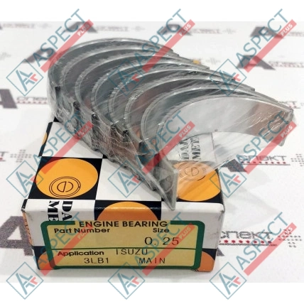 Palier de vilebrequin +0,25 Isuzu (8970395820) 3LB1 Hitachi, Doosan AFM