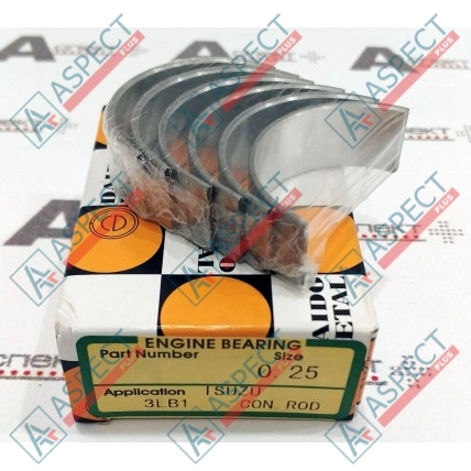 Pleuellager-Satz +0,25 Isuzu (5122710141) 3LB1 Hitachi, Doosan AFM