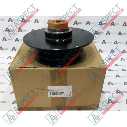 Poulie du vilebrequin Isuzu (5123712051) 6BG1, 6BD1, 6BB1 Hitachi, JCB Pièce OE