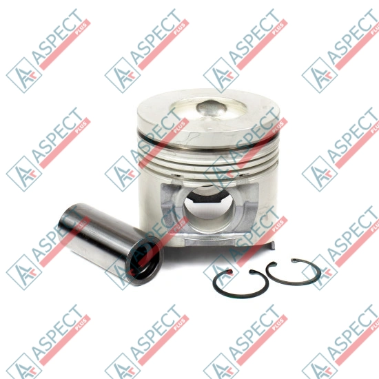 Поршневой комплект (поршень, палец, стопоры) Isuzu (8981529011) Hitachi, JCB OEM