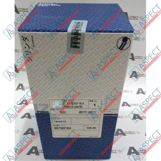 Liner Set Isuzu (1878141050) 4BG1, 6BG1 Hitachi, JCB OEM