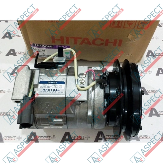 Компрессор кондиционера Hitachi (4436025) EX1200, ZX450, ZX460LCH Оригинал