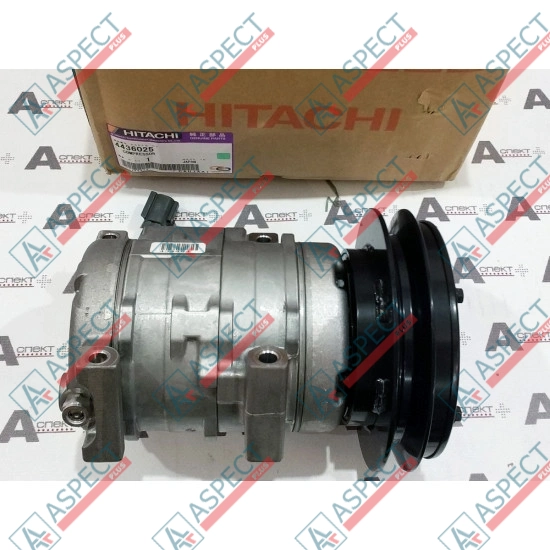 Компрессор кондиционера Hitachi (4436025) EX1200, ZX450, ZX460LCH Оригинал