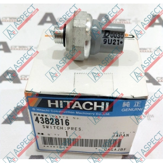 Pressure Sensor Hitachi (4382816) EX1100, EX220, EX230, EX270 John Deere Genuine