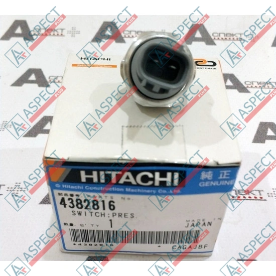 Pressure Sensor Hitachi (4382816) EX1100, EX220, EX230, EX270 John Deere Genuine